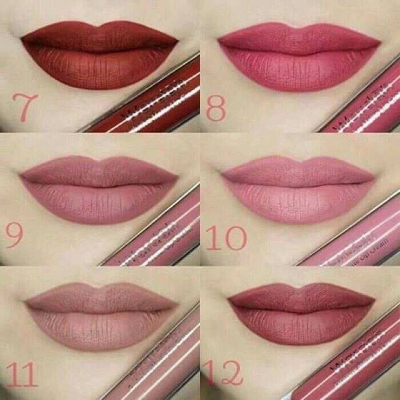 [Tasya Farasya Approved] NEW! Wardah Matte Lip Cream - Non Dry Formula, High Pigmented, SPF 20 PA++