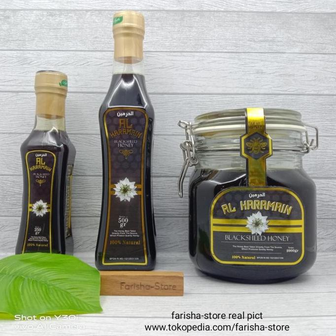 

[COD] Madu Alharamain 500gr Habbatussauda Blackseed Honey [COD]
