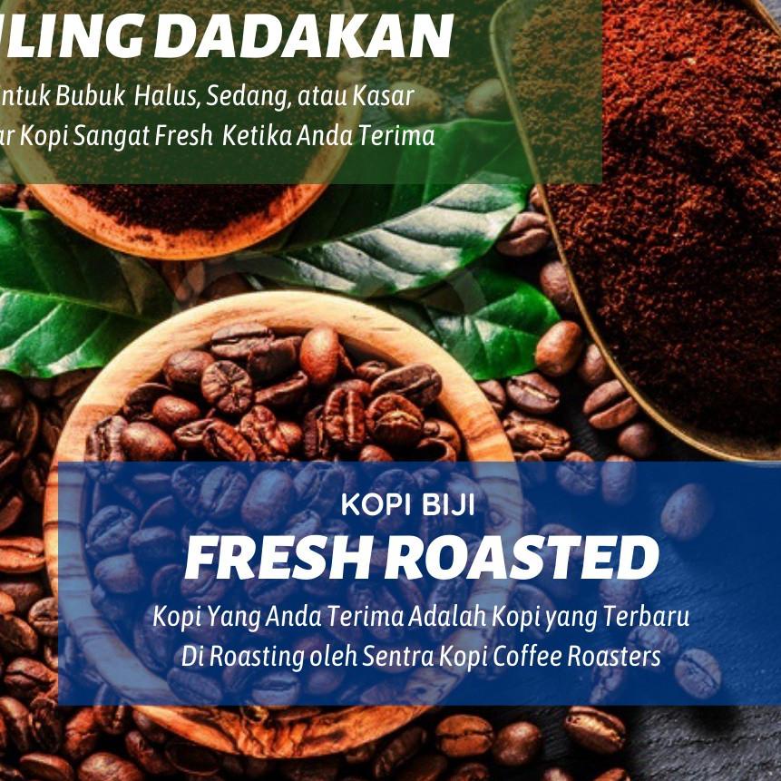 

SALE!!Kopi Arabika Papua Wamena 200 Gram - BUBUK / BIJI - Premium Arabica Coffee|RA1