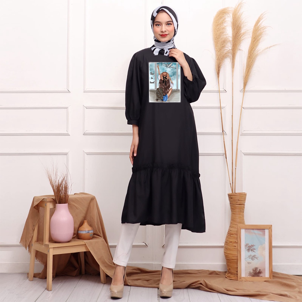 FF Basic Dress Women Hijab's Collaboration 07