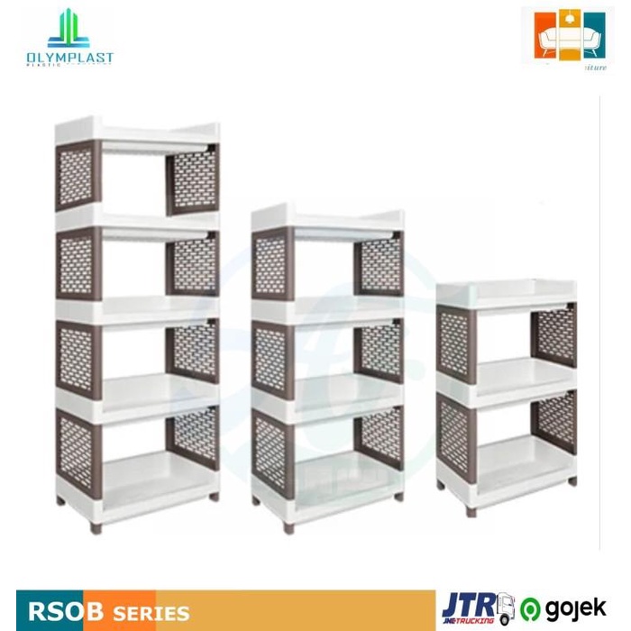Rak Susun Plastik besar/rak serbaguna olymplast 5 susun/RSOB 05