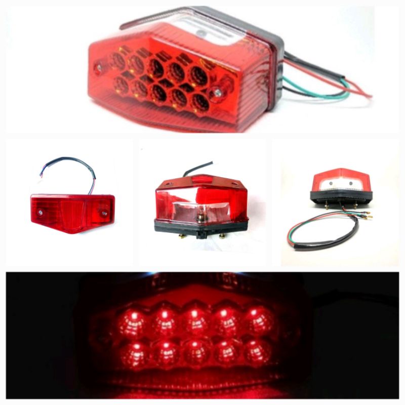 Lampu Stop LED Belakang RX-King Variasi Stoplamp Belakang Rx King New Led Bohlam