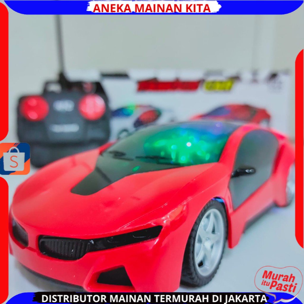 R/C Mobil Remote Control FAMOUS CAR BODY LAMPU 1:22