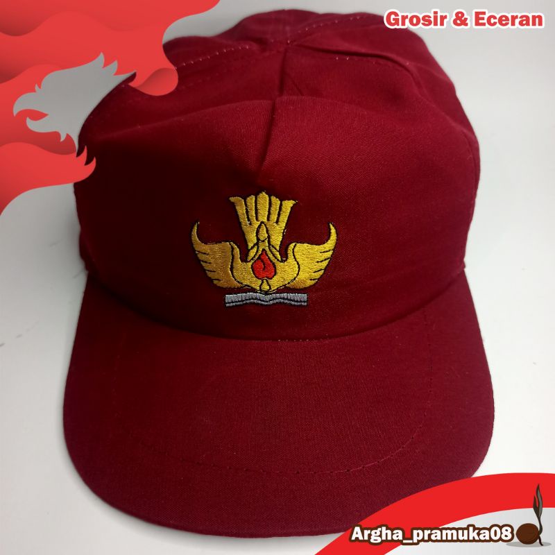 topi SD SMP SMP / topi gerakan Pramuka/topi siaga putra putri