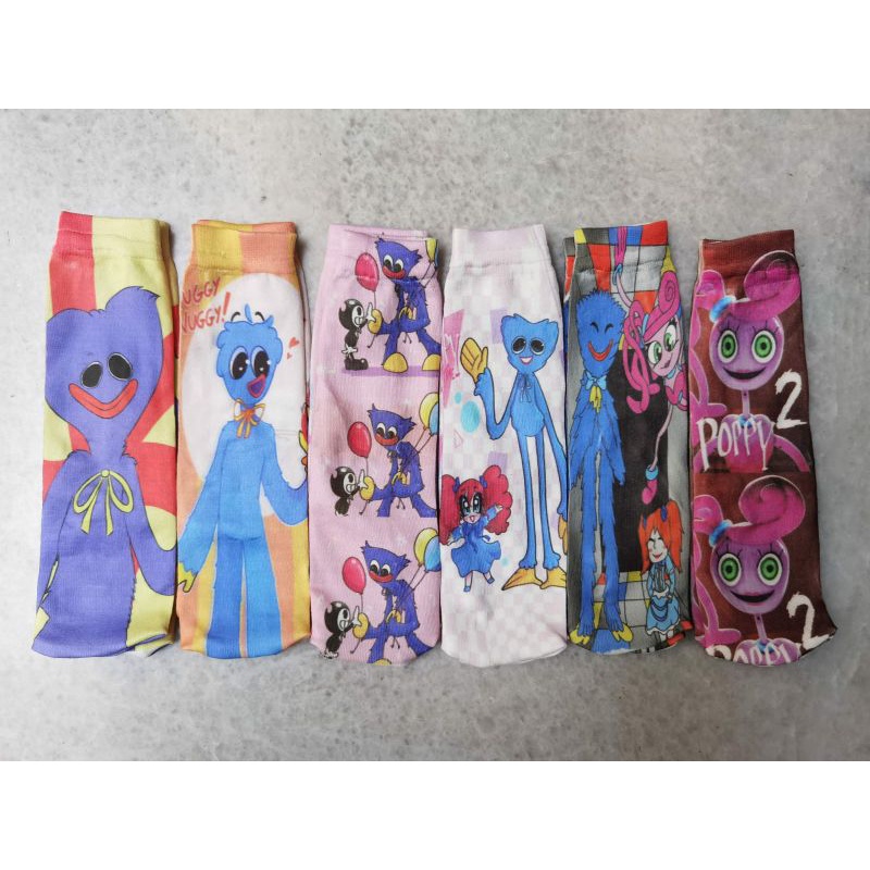 Kaos Kaki Huggy Wuggy | Huggy Wuggy | Kaos Kaki Anak | Kaos Kaki Karakter