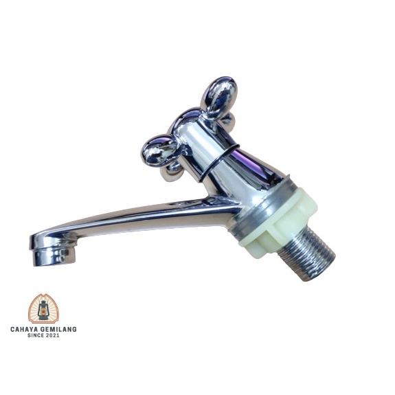 Kran Wastafel Angsa Basin Bcp Sink Bak Cuci Piring Duduk Mdl Onda - CG88