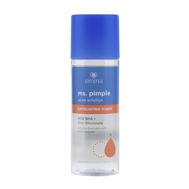 Emina Ms Pimple Acne solution Exfoliating Toner 100ml