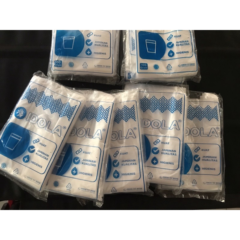 plastik cup kresek idola