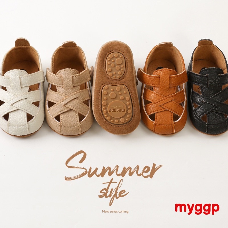 0-15m SEPATU BAYI SANDAL PREWALKER ANAK SHOES LAKI LAKI UNISEX PEREMPUAN SPORT CASUAL MYGGP 19