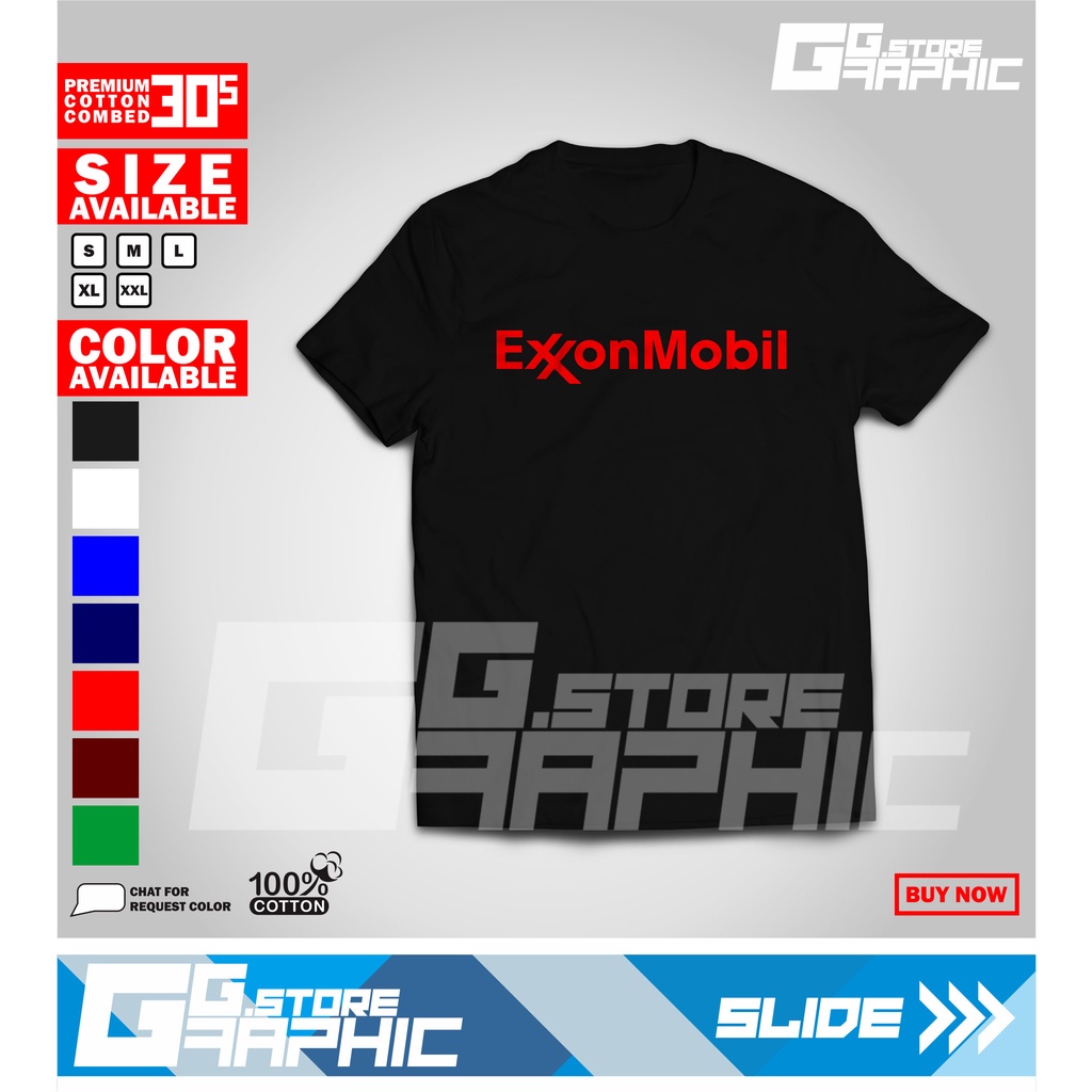 Kaos EXXON MOBIL Murah