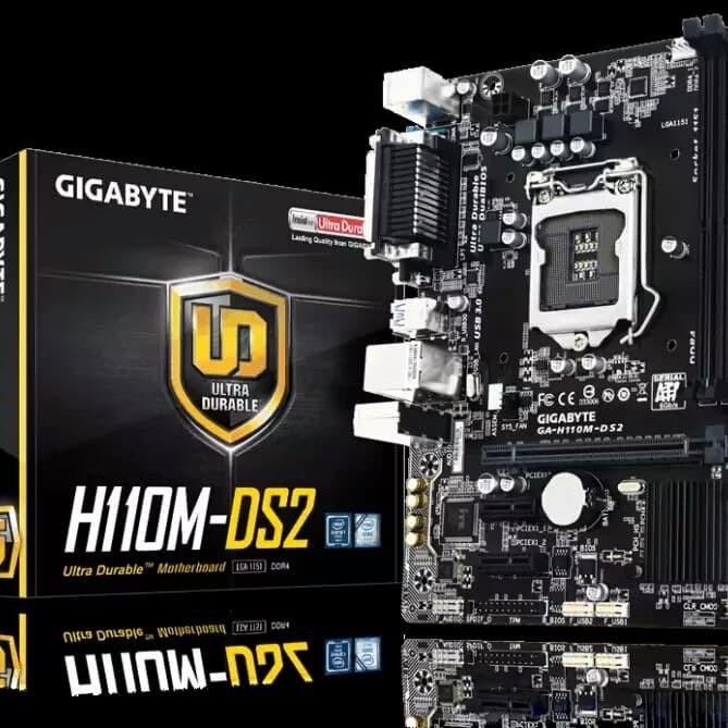 Motherboard Gigabyte H110 DS2 LGA1151 / Mobo H 110 LGA 1151 DDR4