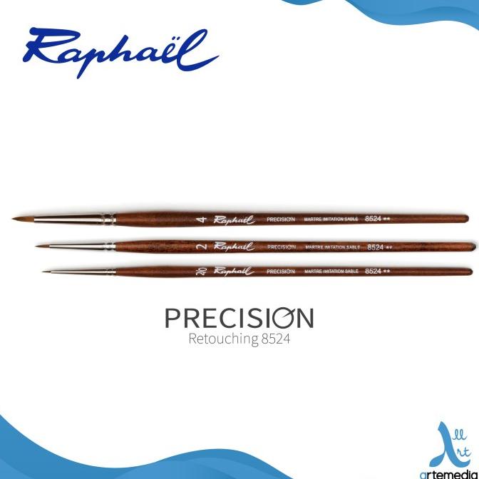 

[COD] Kuas Lukis Raphael 8524 Short Round Pointed Precision Synthetic Brush PROMO SPECIAL Kode 67
