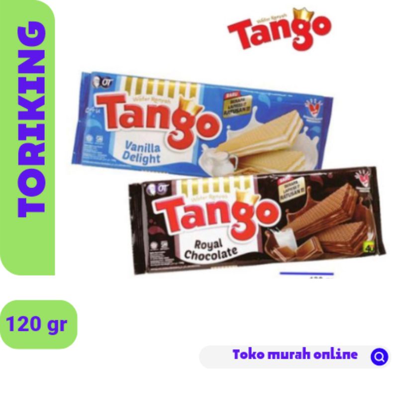 

TANGGO WAFER LONG RASA COKLAT dan VANILLA 120gr MURAH!!!