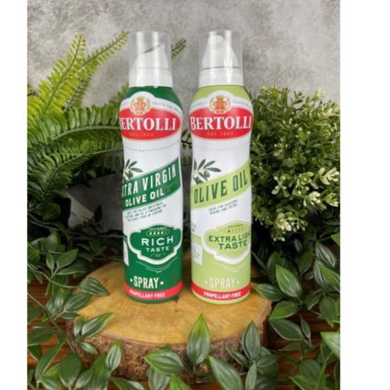 

GROSIR Bertolli Extra Virgin Olive Oil 145 ml / Minyak Zaitun Bertolli Spray buruan
