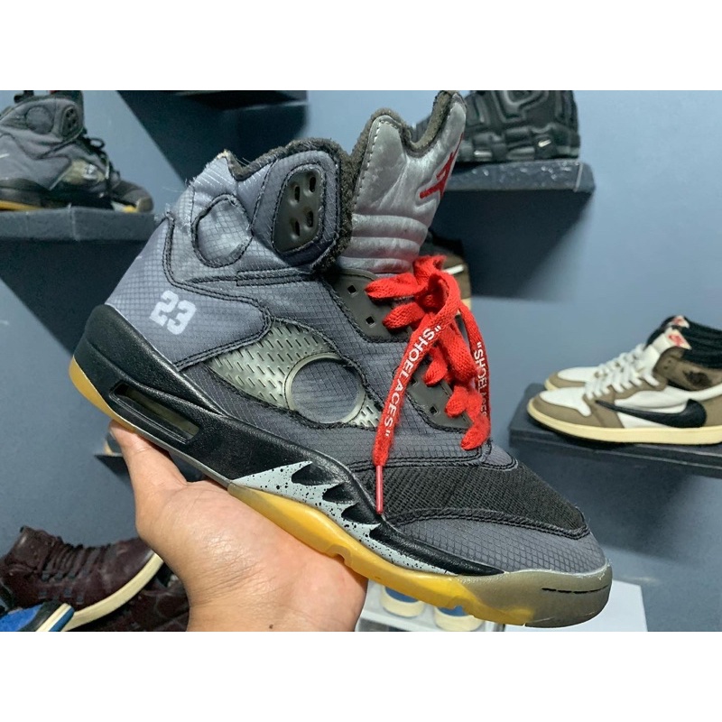 Air Jordan Retro5 X Offwhite ✅SCND