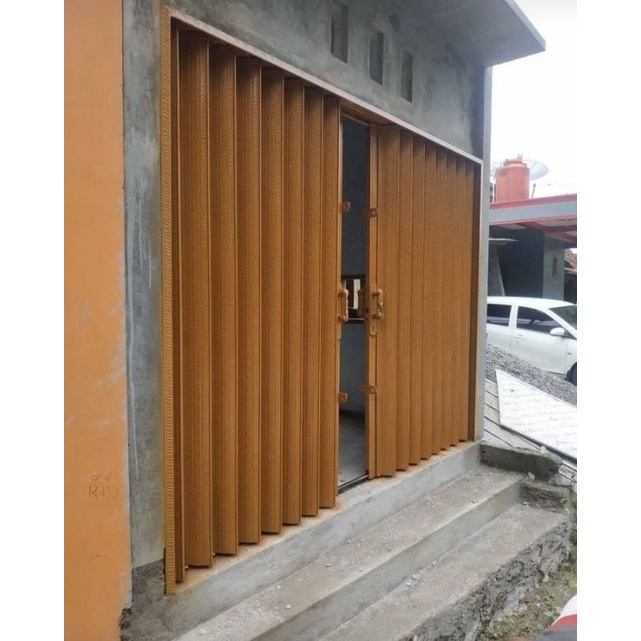 folding gate rolling door pintu ruko