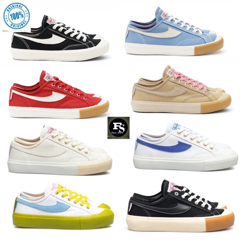 COMPASS GAZELLE LOW BLACK/WHITEBLUE/CREAM/MATCHA/WHITERED/BLUESKY/CAPCIN/PURPLE/BLACKGUM