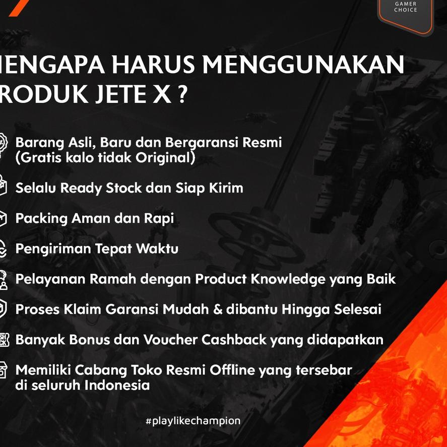 SHOPEE 7.7 Headset Gaming Headphone Gaming Noise Cancelling JETEX GA2 - Garansi 2 Tahun [KODE 543]