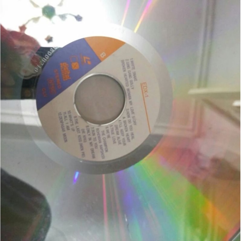 Laser disc piringan pajangan dapat 3 pcs