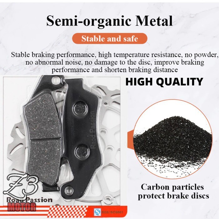 Kampas Rem SUZUKI RM-Z250 RMZ250 RMZ 250 2004-2015 RMZ450 RMZ 450 2005