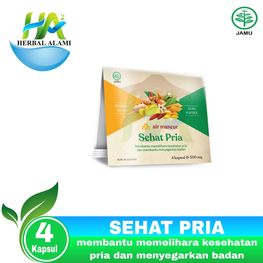 Air Mancur Sehat Pria