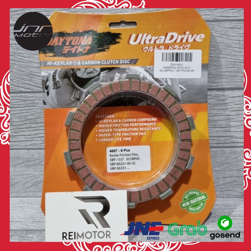 KAMPAS PLAT KOPLING SCORPIO Z VIXION LAMA ORI ASLI DAYTONA 5BP