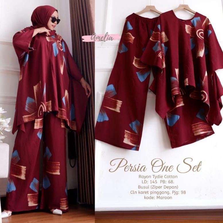 ㆊ Oneset TIEDIE| SETELAN WANITA| Stelan Cp BUSUI DEPAN| Stelan Waka| Shibori| TieDie lowo jumbo BARU