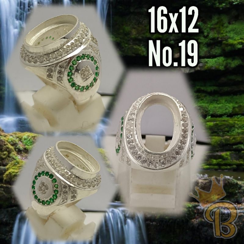 EMBAN PERAK KOMBINASI MATA