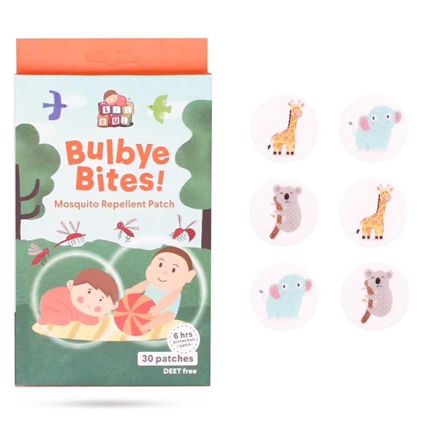 LILBUL BABY MOSQUITO REPELLENT PATCH - STIKER ANTI NYAMUK ISI 30 PATCH