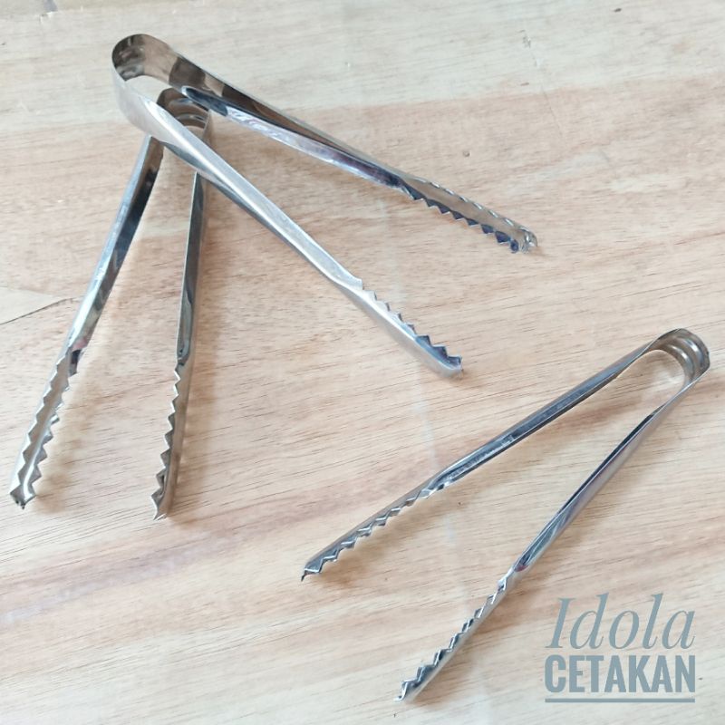 Jual Penjepit Makanan Stainless Model Gigi Buaya Shopee Indonesia