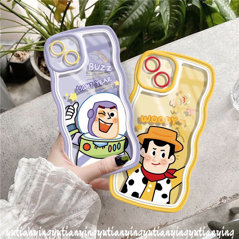 Soft Case TPU Motif Toy Story Woody Buzz Light Year Untuk IPhone 11 12 13 11 Pro MAX XR 7 8 Plus 6 6s Plus 14 Pro MAX X XS MAX SE 2020