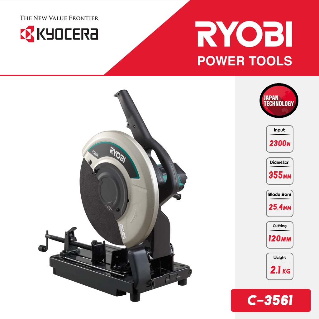 Cutting Saw Ryobi C 3561 Gergaji Meja