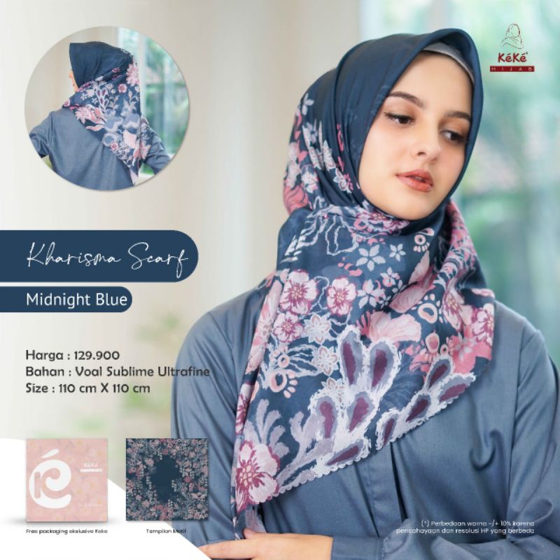 HIJAB KHARISMA SCARF by KEKE