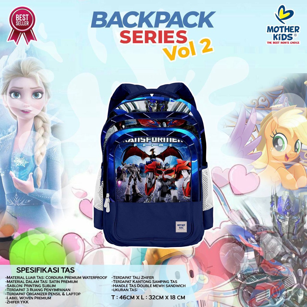 Karakter Bag School Mother Kids Volume 2