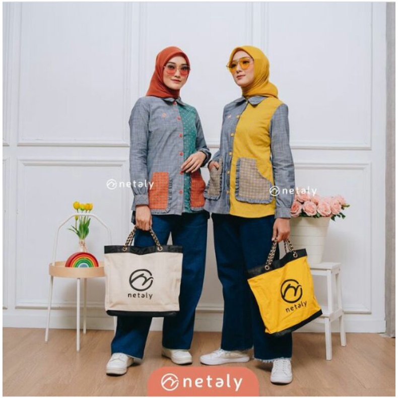 enola blouse by netaly