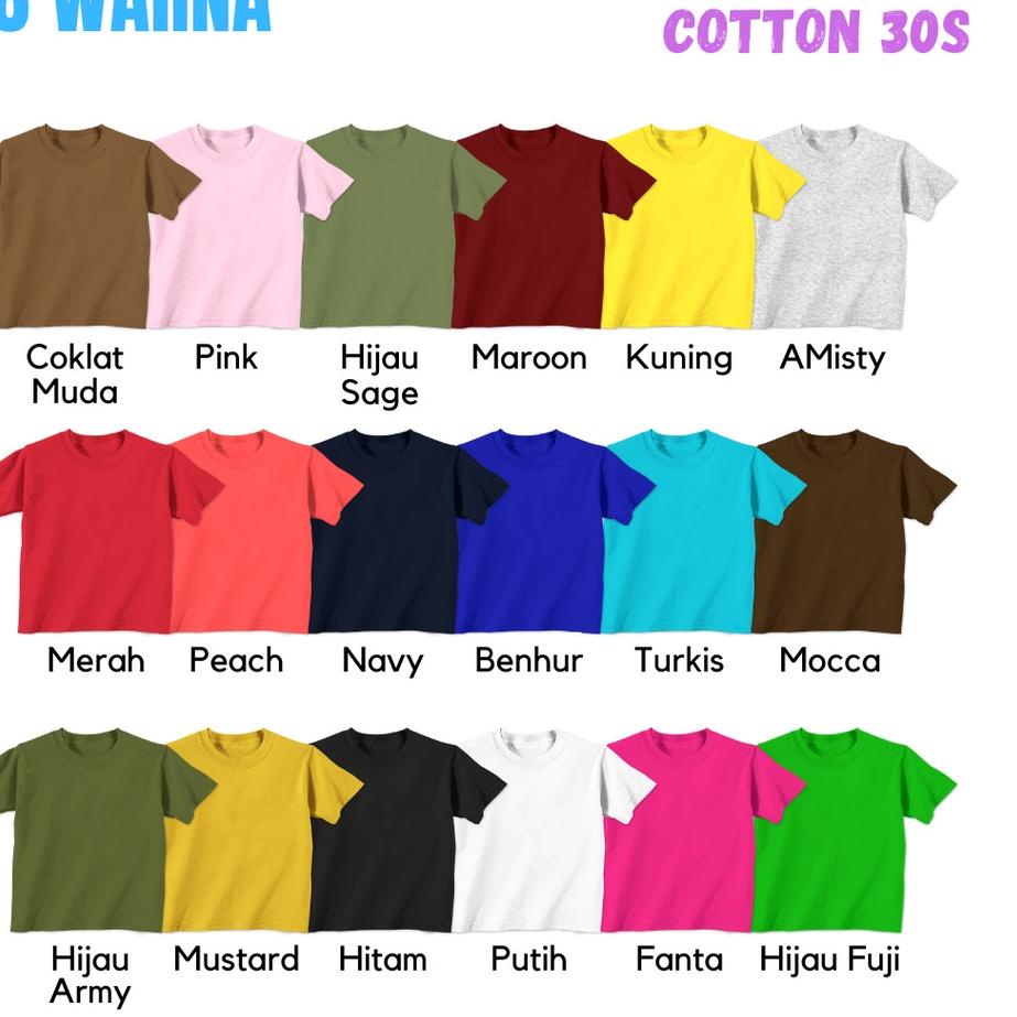Trend Jns Kaos Atasan Bayi & Anak Zoo Untuk Usia 6 Bulan - 8 Tahun Bahan Katun 30s