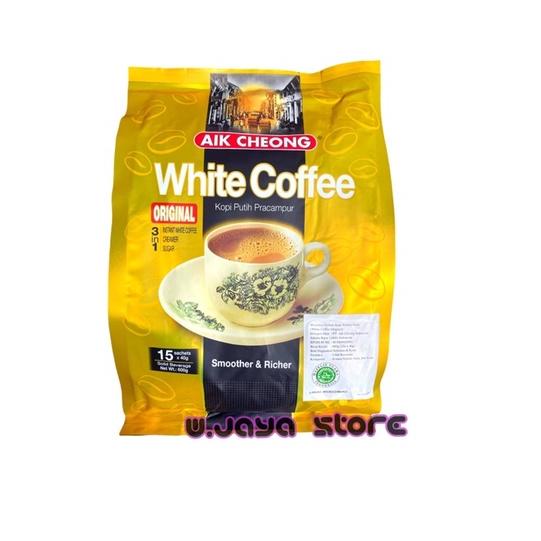 

Super deal--Aik Cheong White Coffee Original 3in1 (15sx40g)