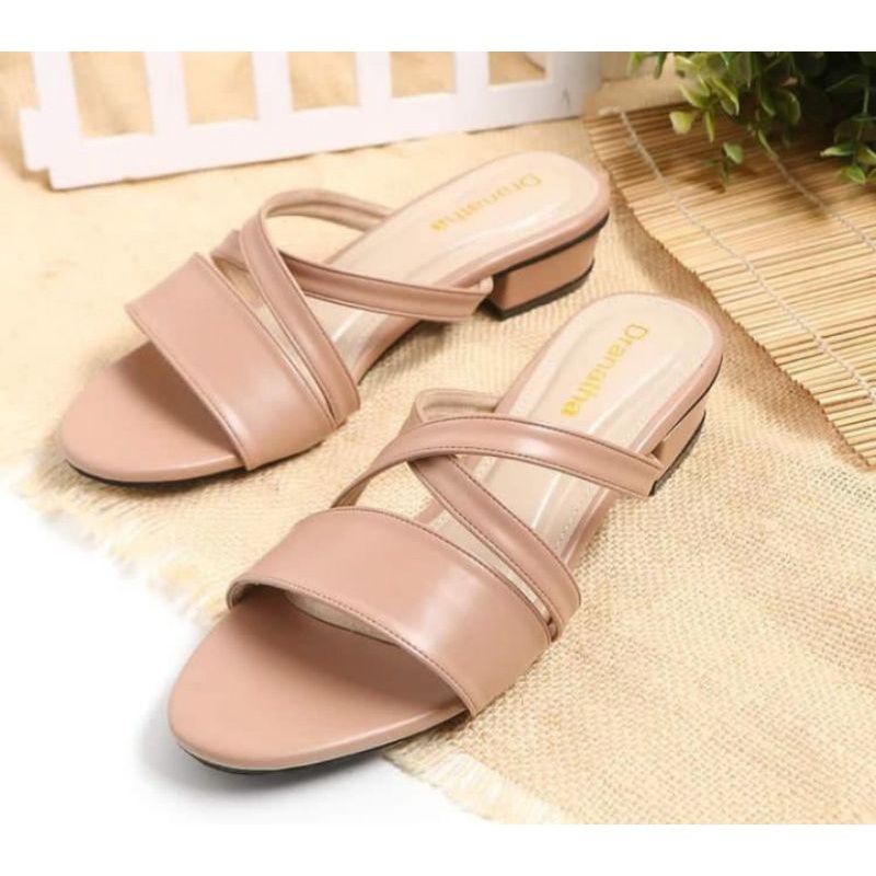 Sandal wanita heels 3,5cm Silang SA95