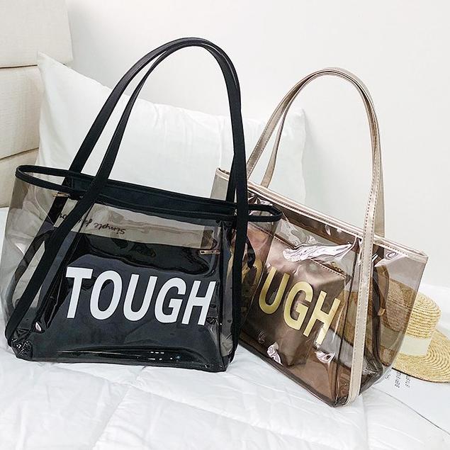 [CFD.18Oc22ž] TW1811 Tas Wanita TOUGH Transparant Shoulder bag Import Murah Berkualitas