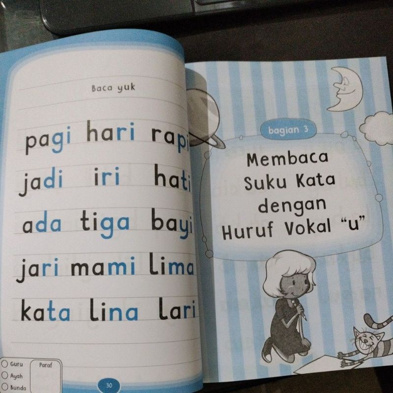 buku suplemen belajar mandiri 60 jam pintar baca tanpa dieja