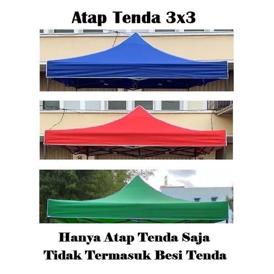 Tenda Terpal Atap Tenda Lipat 3X3