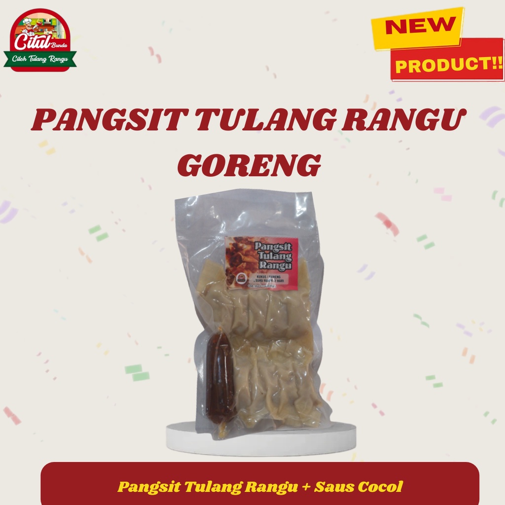 Exp Lama (COD) PANGSIT TULANG RANGU GORENG isi 10 Berkualitas