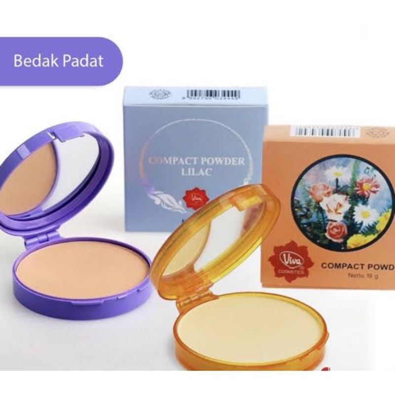 Viva Compact Powder / Viva Bedak Padat / Viva Compact Lilac