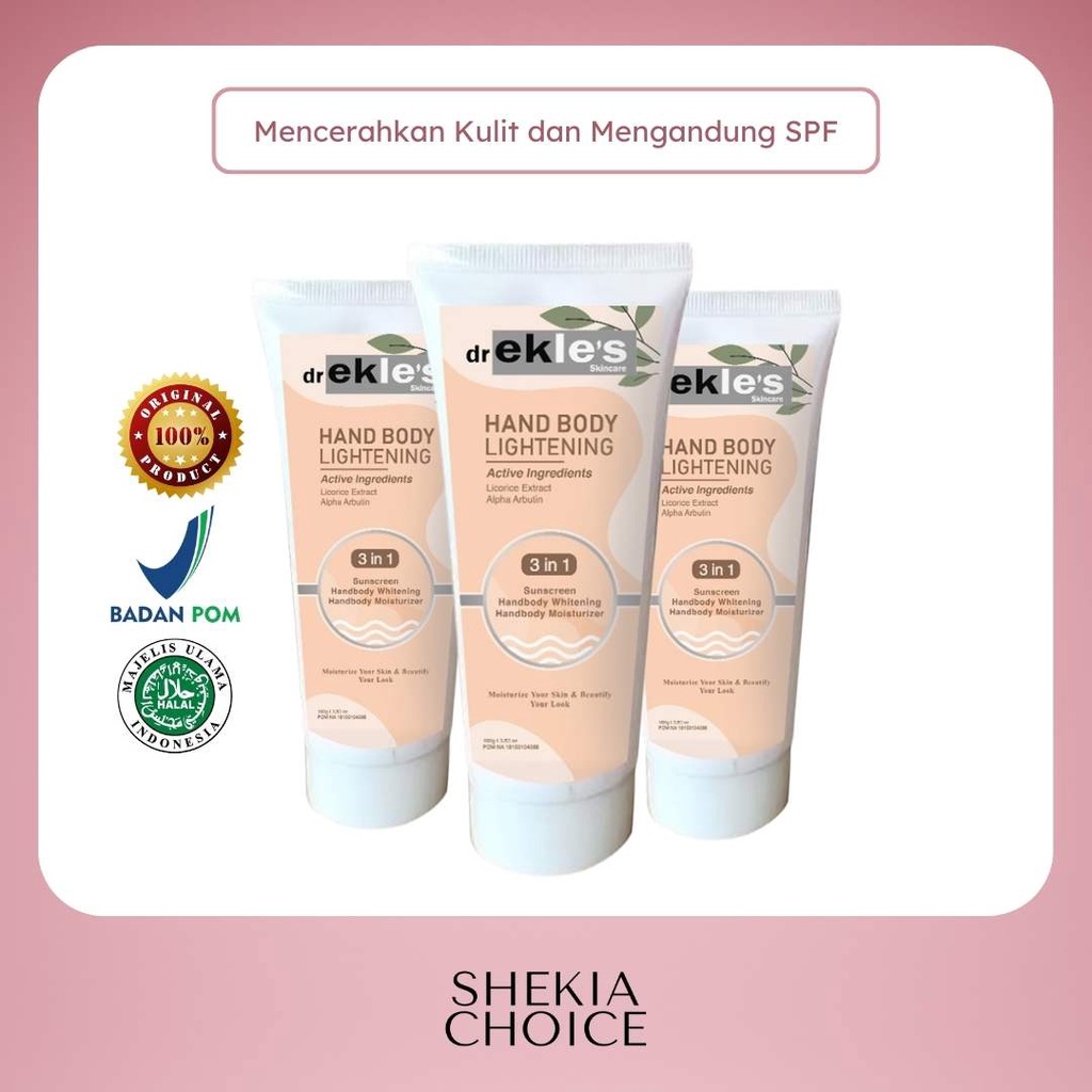 dr Ekles Skincare - Handbody Lightening