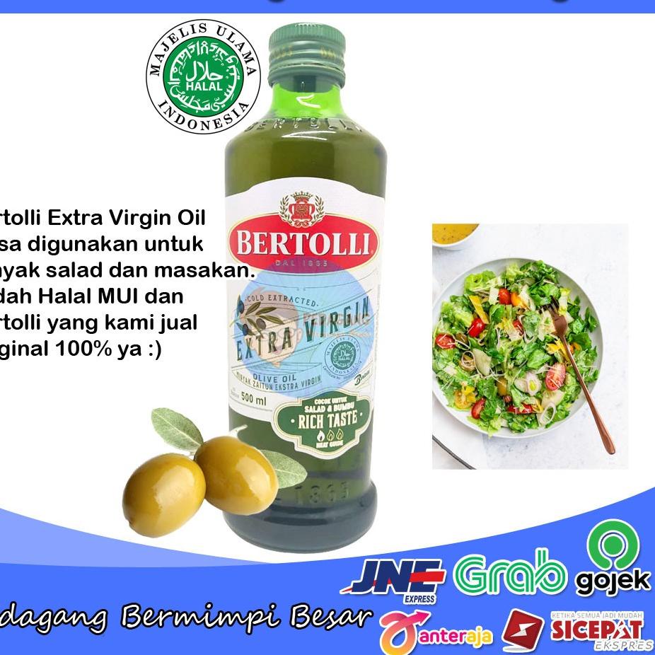 

✨COD✨ Bertolli Extra Virgin Olive Oil 500ml | Minyak Zaitun | Olive Oil buruan