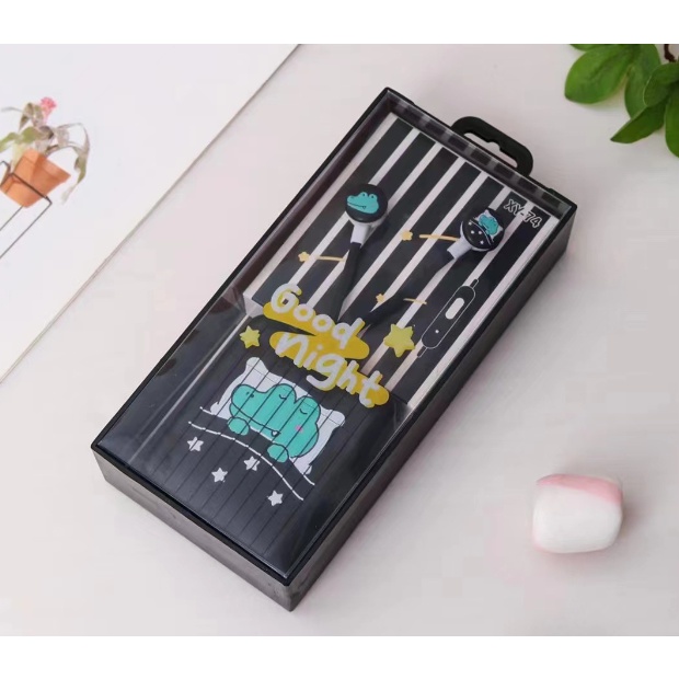 [XY-74] Headset Earphone Karakter Hewan Animal GOOD NIGHT / Wadah Earphone Kartun Animal Tidur Lucu