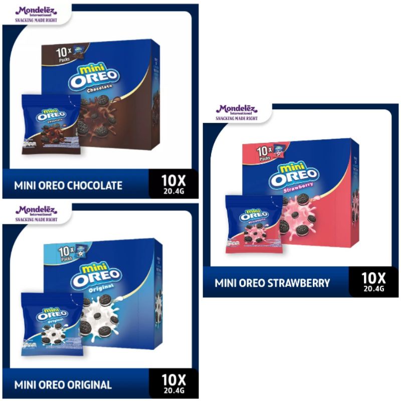 

OREO Mini Pouch 20.4gr x 12 pcs