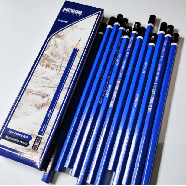 

Pensil 2B For Computer High Quality M2000 - BIRU