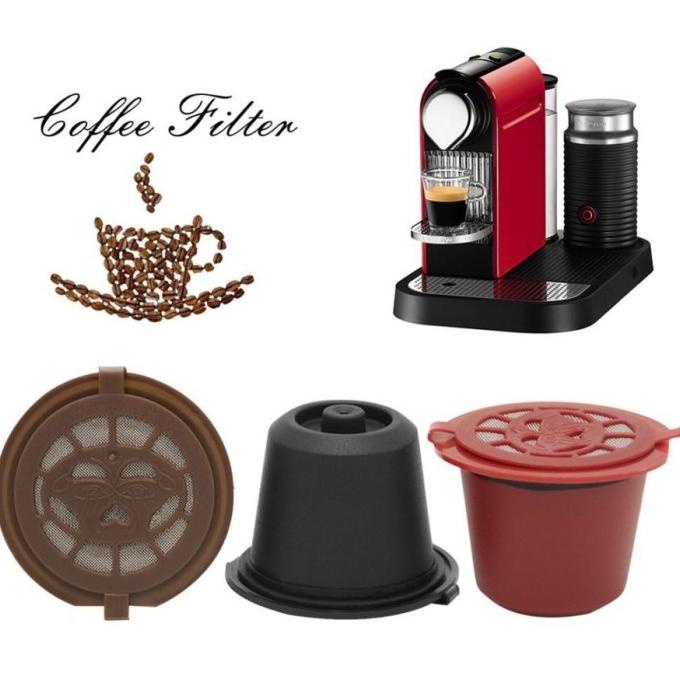 Nespresso Refill Capsule Reusable Kapsul Isi Ulang Kopi Coffee Milo
