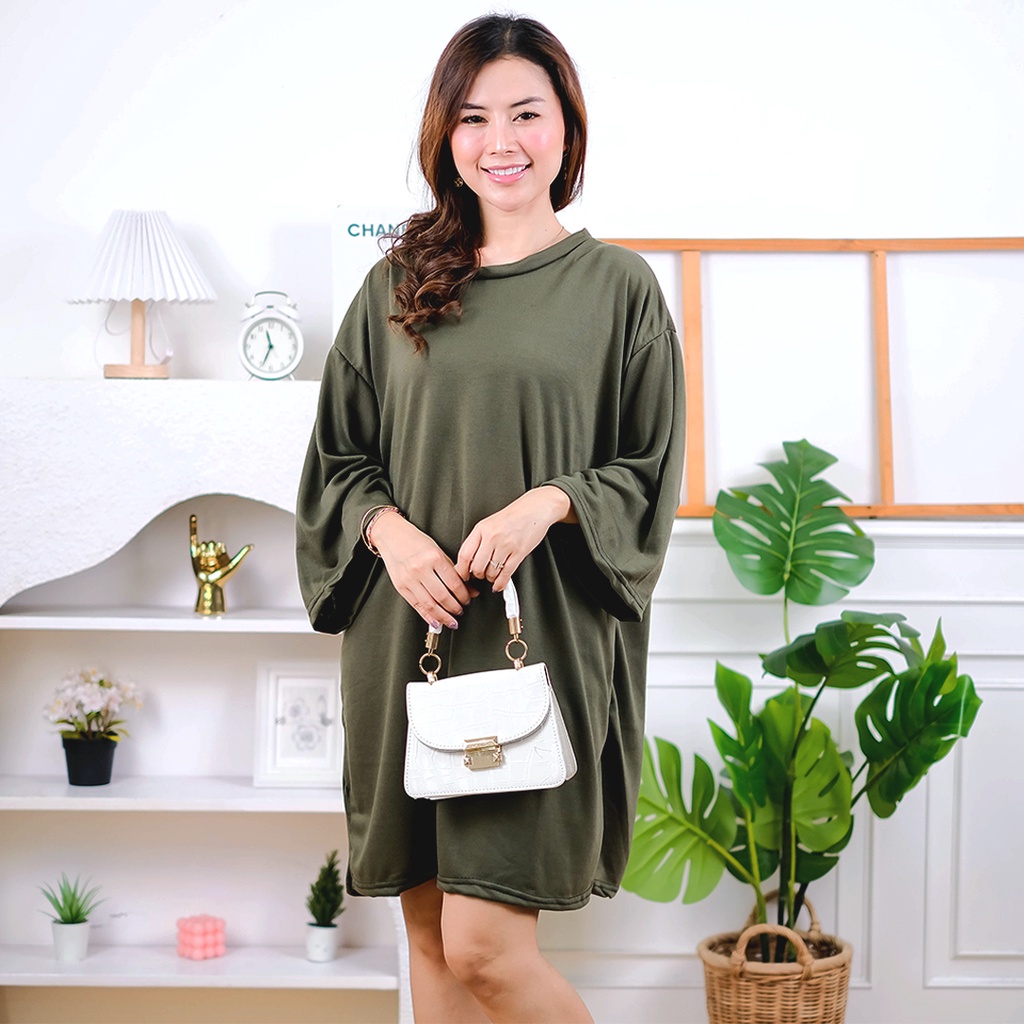 Godiva96 - MYZA OVERSIZE XXL SLIT BLOUSE / TOP HIJAB / ATASAN WANITA MEDAN